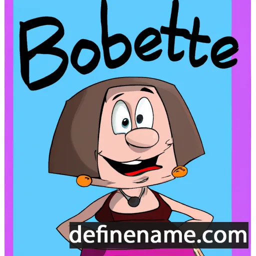 Bobette cartoon