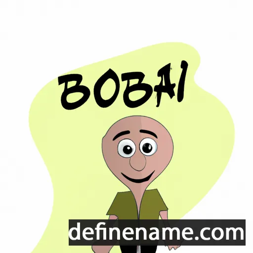 cartoon of the name Bobir