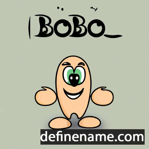 cartoon of the name Bobori