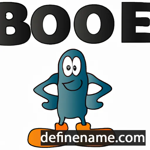 cartoon of the name Bodel