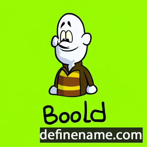 cartoon of the name Bodhill