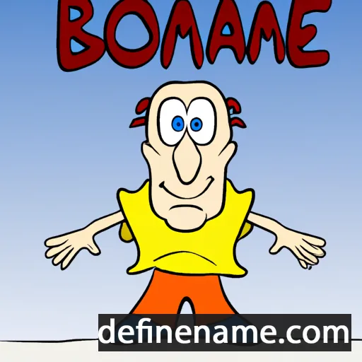 cartoon of the name Bodmaël