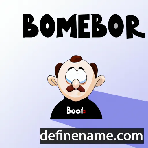 Bodomér cartoon