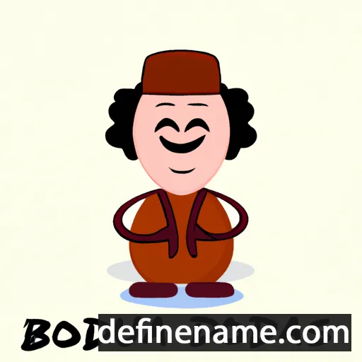 cartoon of the name Boduenas