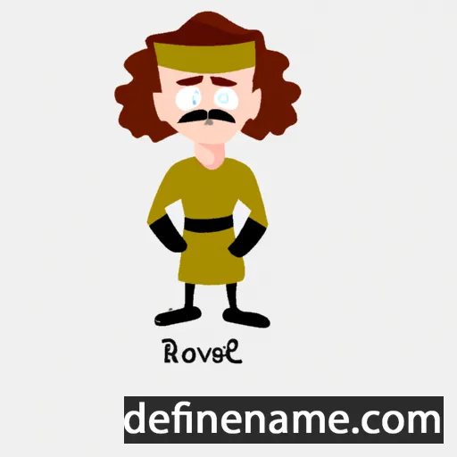 cartoon of the name Bodvaël