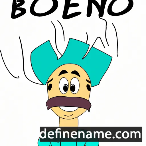 cartoon of the name Boêraou