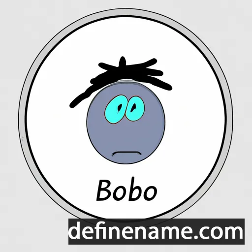 cartoon of the name Bofo