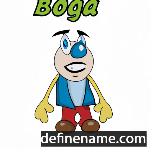 cartoon of the name Boğaç