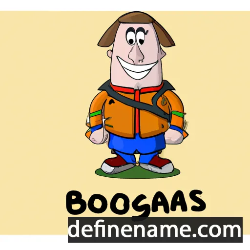 cartoon of the name Bogdanas