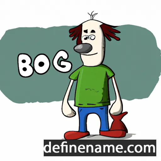 Bogi cartoon