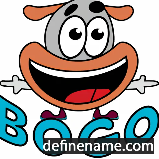 cartoon of the name Bogo