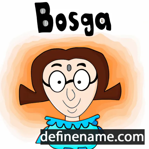 Bogusia cartoon