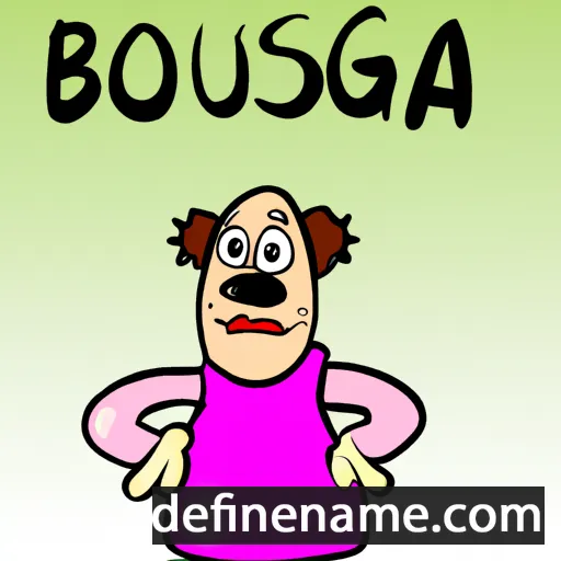 cartoon of the name Bogusza