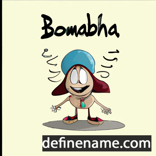 cartoon of the name Bohumíra