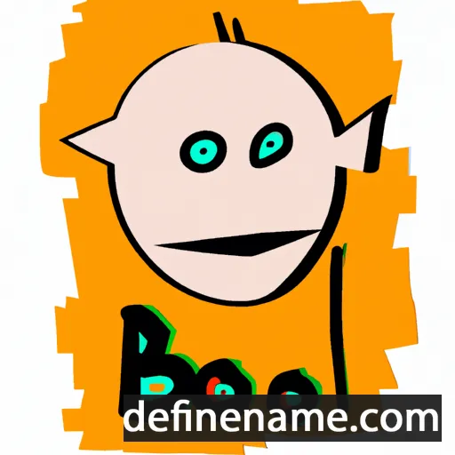 cartoon of the name Bol