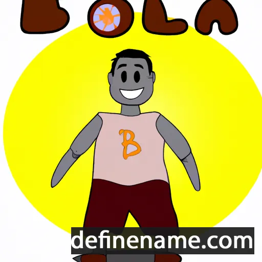 cartoon of the name Bola