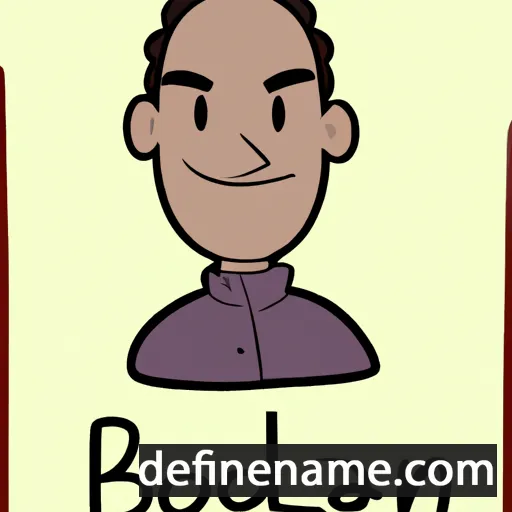 cartoon of the name Bolden