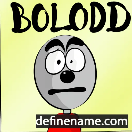 cartoon of the name Boldi