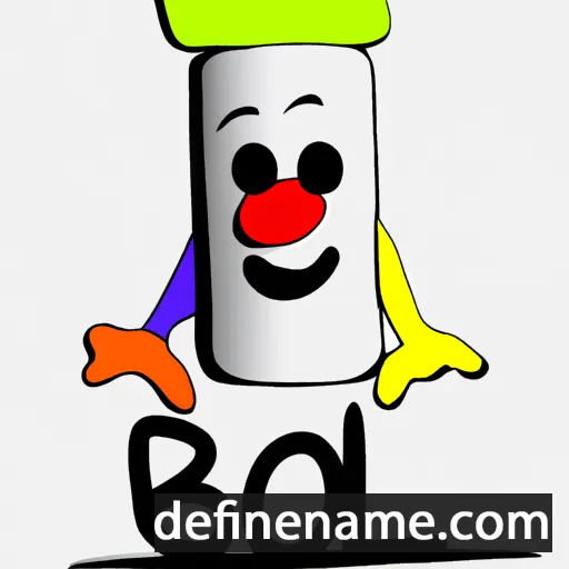 cartoon of the name Boli