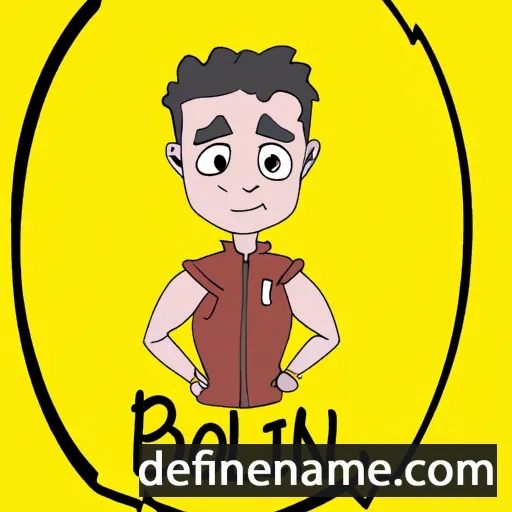 cartoon of the name Bolin