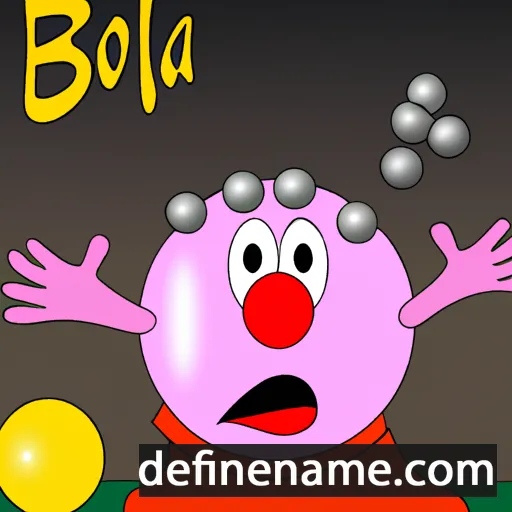 cartoon of the name Bolla