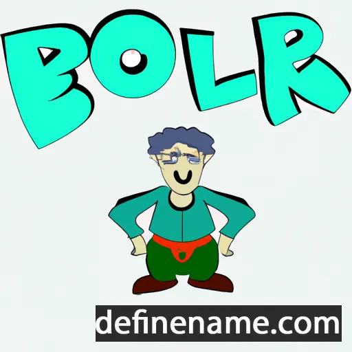 Bolor cartoon