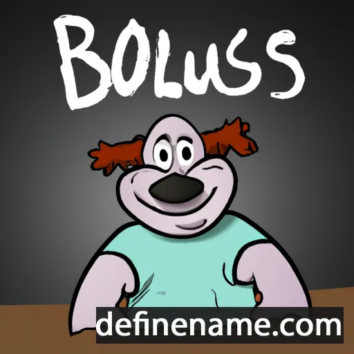 cartoon of the name Boluś