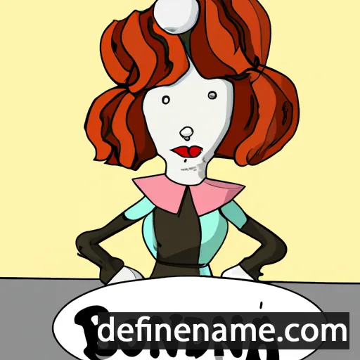 cartoon of the name Bonadonna