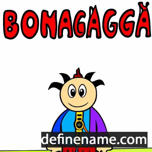 Bonastruga cartoon