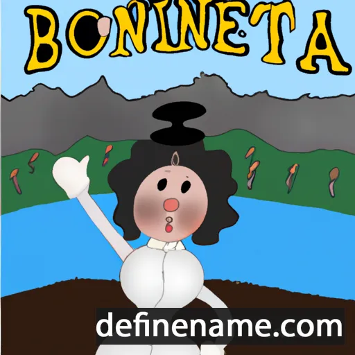 cartoon of the name Bonavenuta