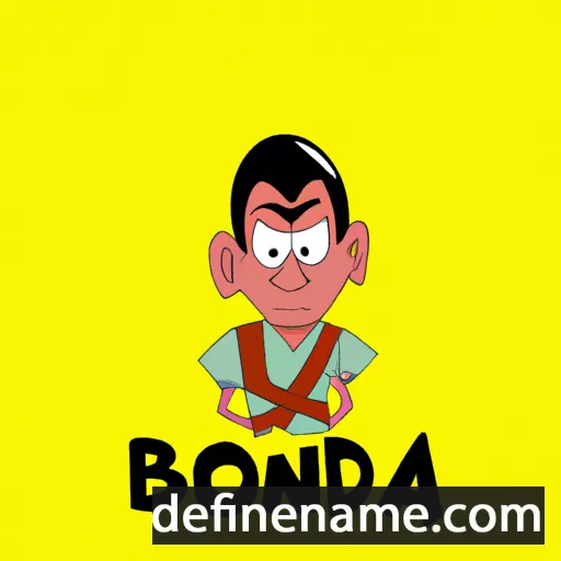 Bondai cartoon