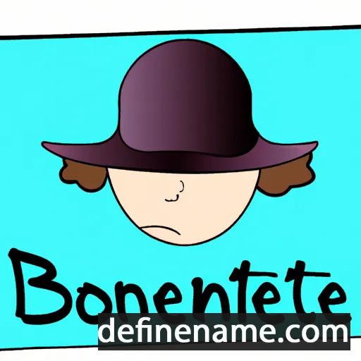 Bonnet cartoon