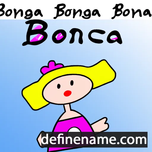 Bonnica cartoon