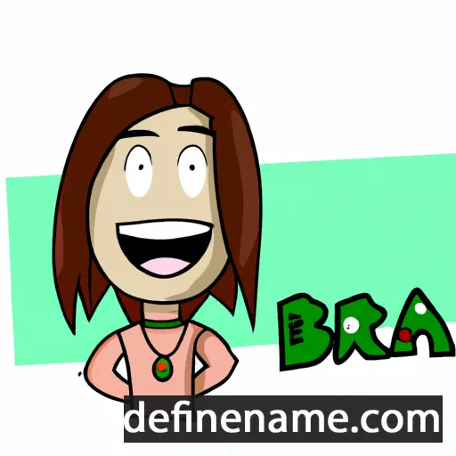 cartoon of the name Bora