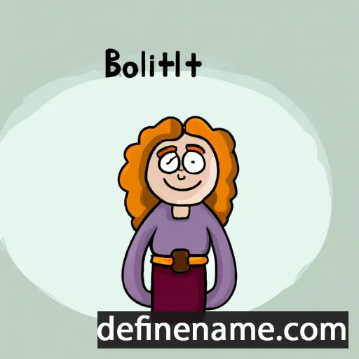 cartoon of the name Bóthild