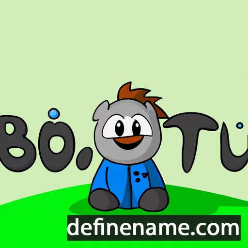 cartoon of the name Bótólfur