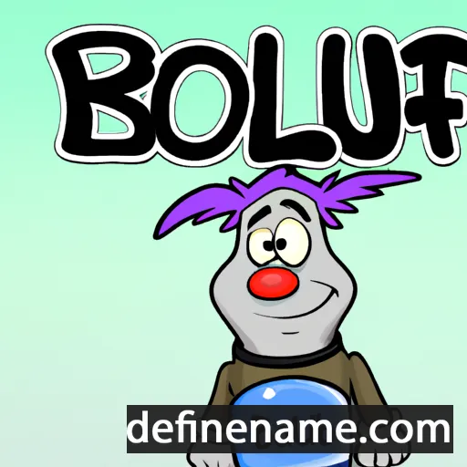 cartoon of the name Bótulfr