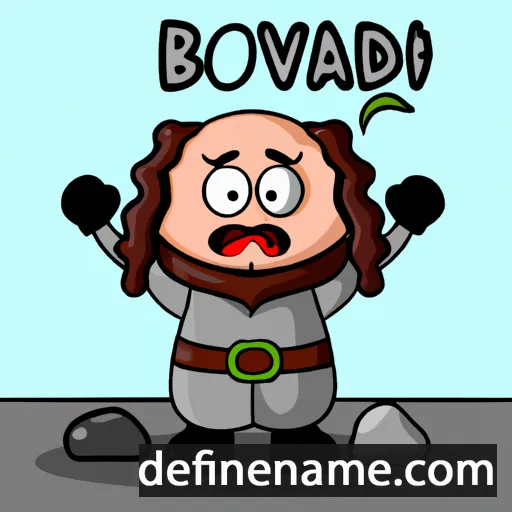 Böðvar cartoon