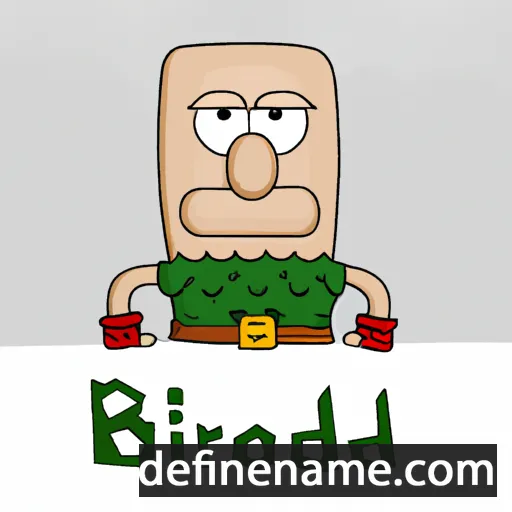 cartoon of the name Böðvildr