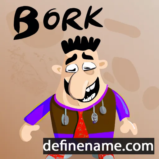 Borbak-kis cartoon