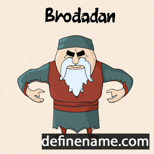 cartoon of the name Bordokhan