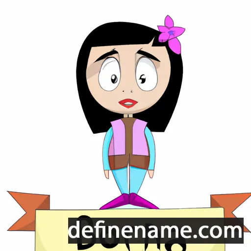 cartoon of the name Borena