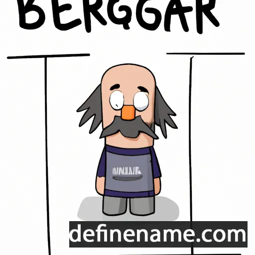 cartoon of the name Borggæirr