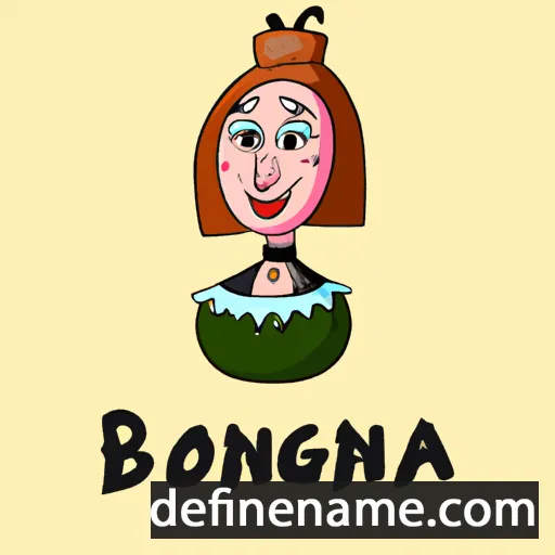 Borguina cartoon