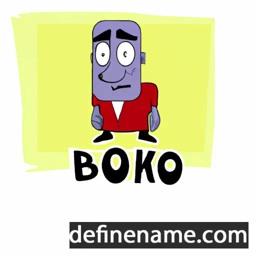 Boriko cartoon