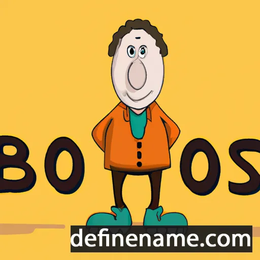 cartoon of the name Boriss