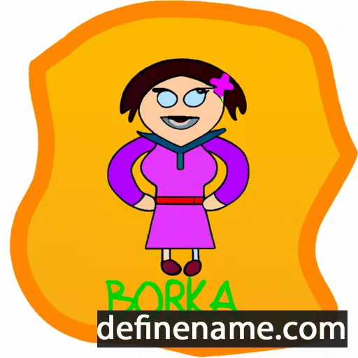 Borka cartoon