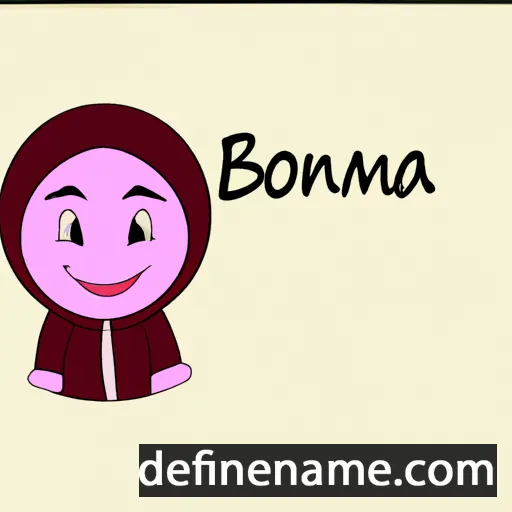 cartoon of the name Boromea