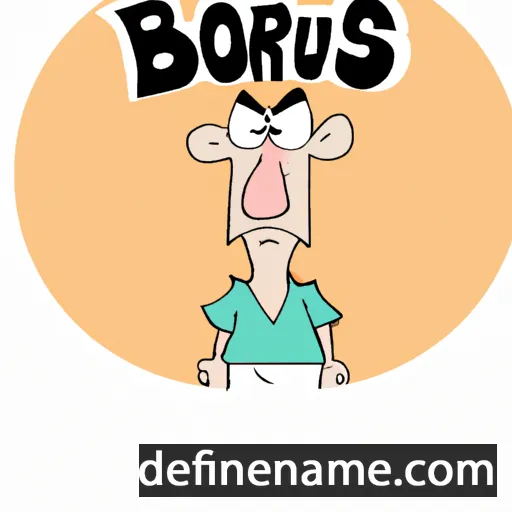 Borus cartoon