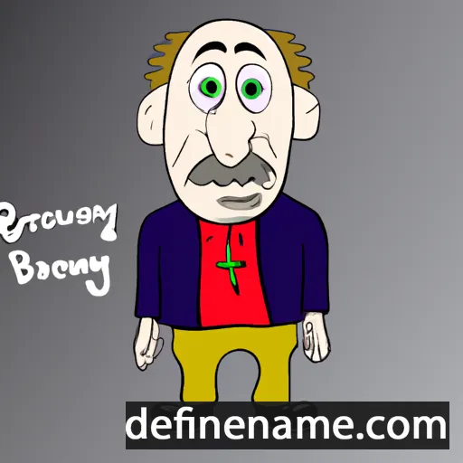 cartoon of the name Borzygniew